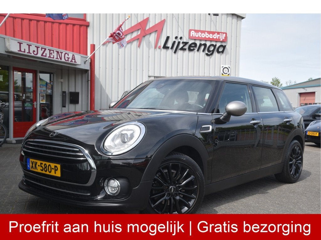 MINI Clubman 1.5 Cooper Business Edition Automaat | LED | Ke, Auto's, Mini, Gebruikt, Met garantie (alle), Zwart, Origineel Nederlands