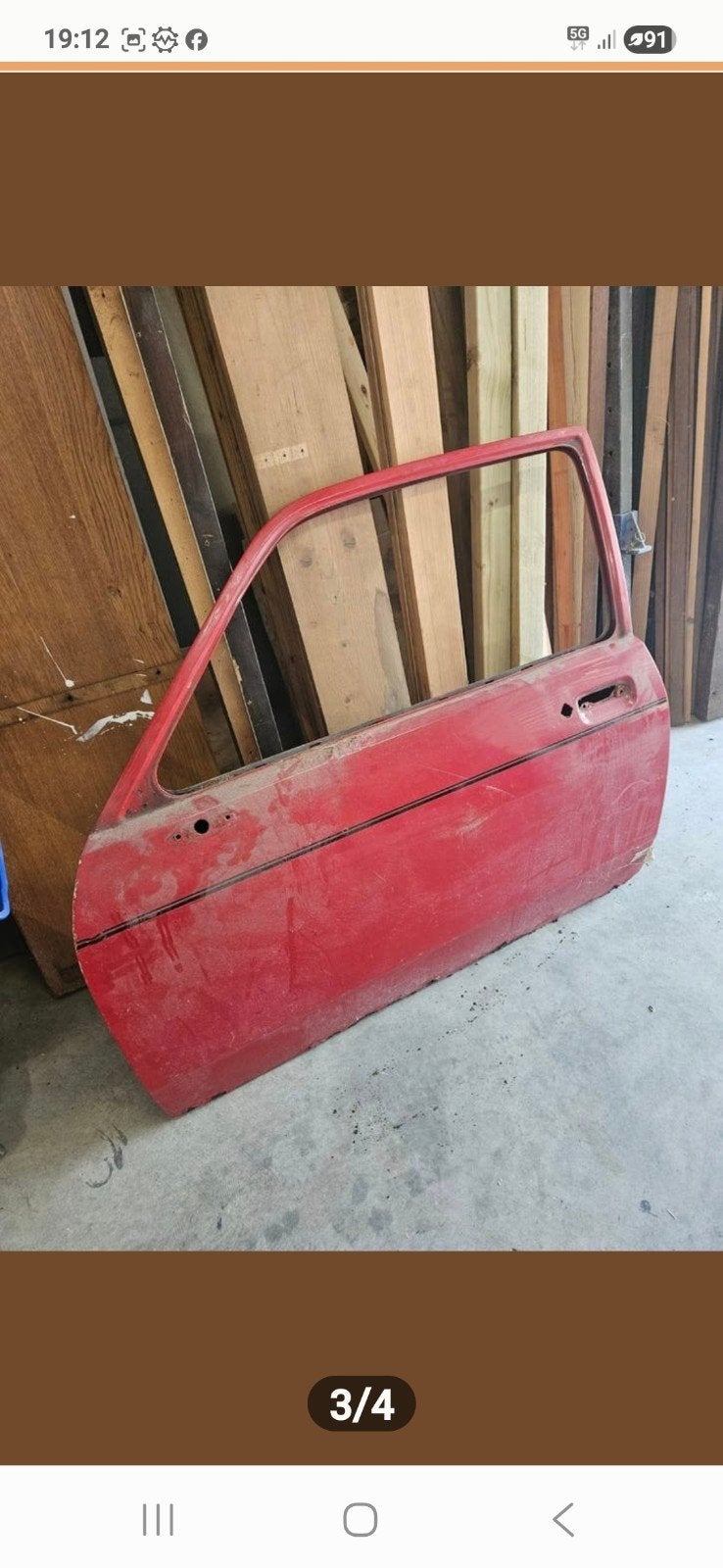 Deur links en rechts Opel Kadett C Coupé, Gebruikt, Deur, Links, Opel