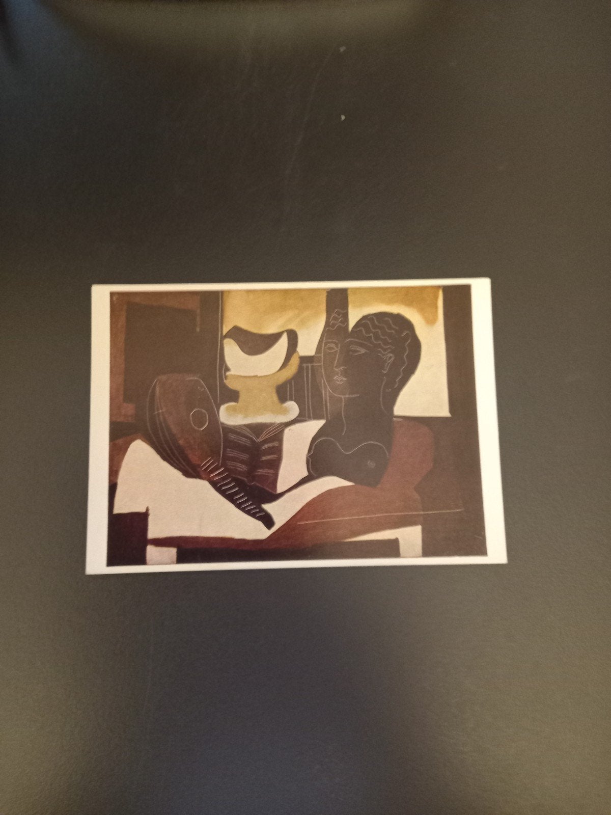 kunstkaart  Pablo Picasso. Ongelopen, Verzenden, 1940 tot 1960, Ongelopen, Sterren en Beroemdheden