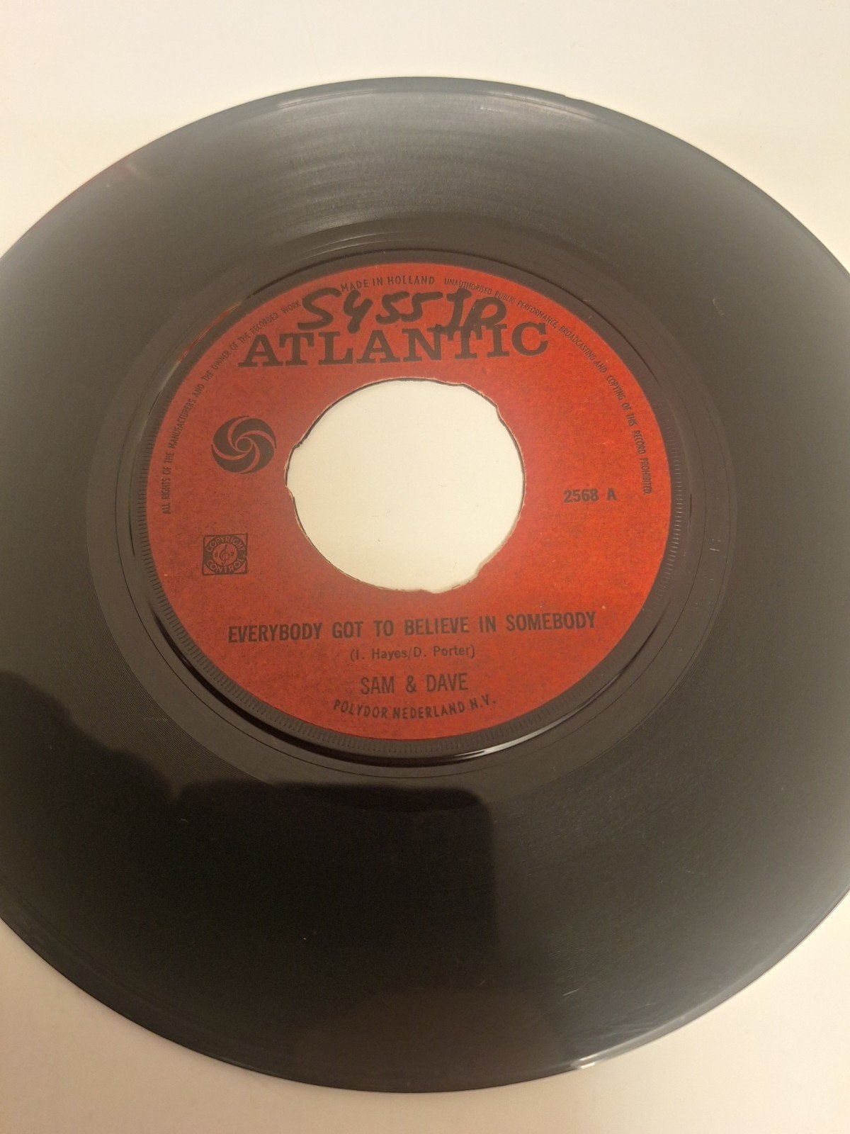 Sam & Dave - Everybody got to believe in somebody, 1968., Verzenden, 7 inch, Soul
