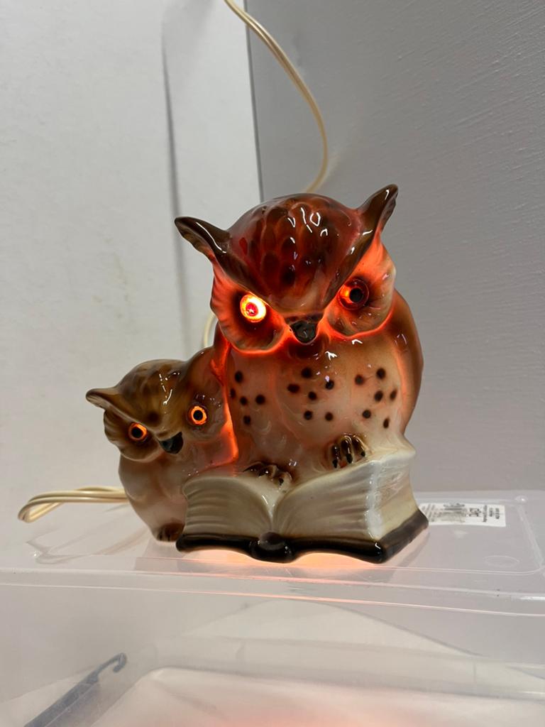 Geur lampje uil vintage, Ophalen of Verzenden