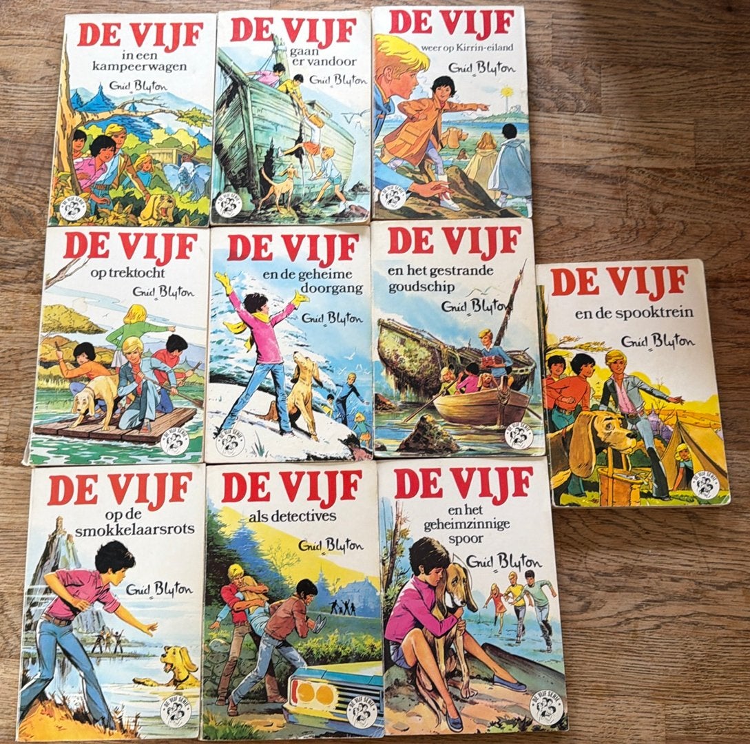 De Vijf pockets, Ophalen of Verzenden, Gelezen, Fictie algemeen