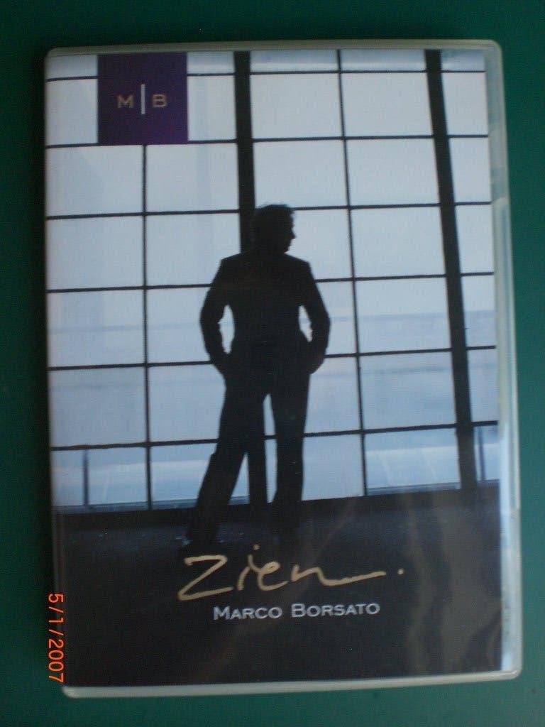 dvd Marco Borsato Zien, Alle leeftijden, Ophalen of Verzenden, Zo goed als nieuw, Inclusief boekje
