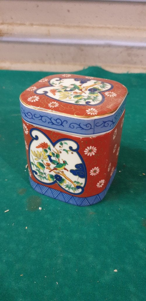 potje imari met vogels en bloemen, Ophalen of Verzenden, 'T Olde Gre-j, Info@toldegrej.nl, Endepoelstraat 20f Didam