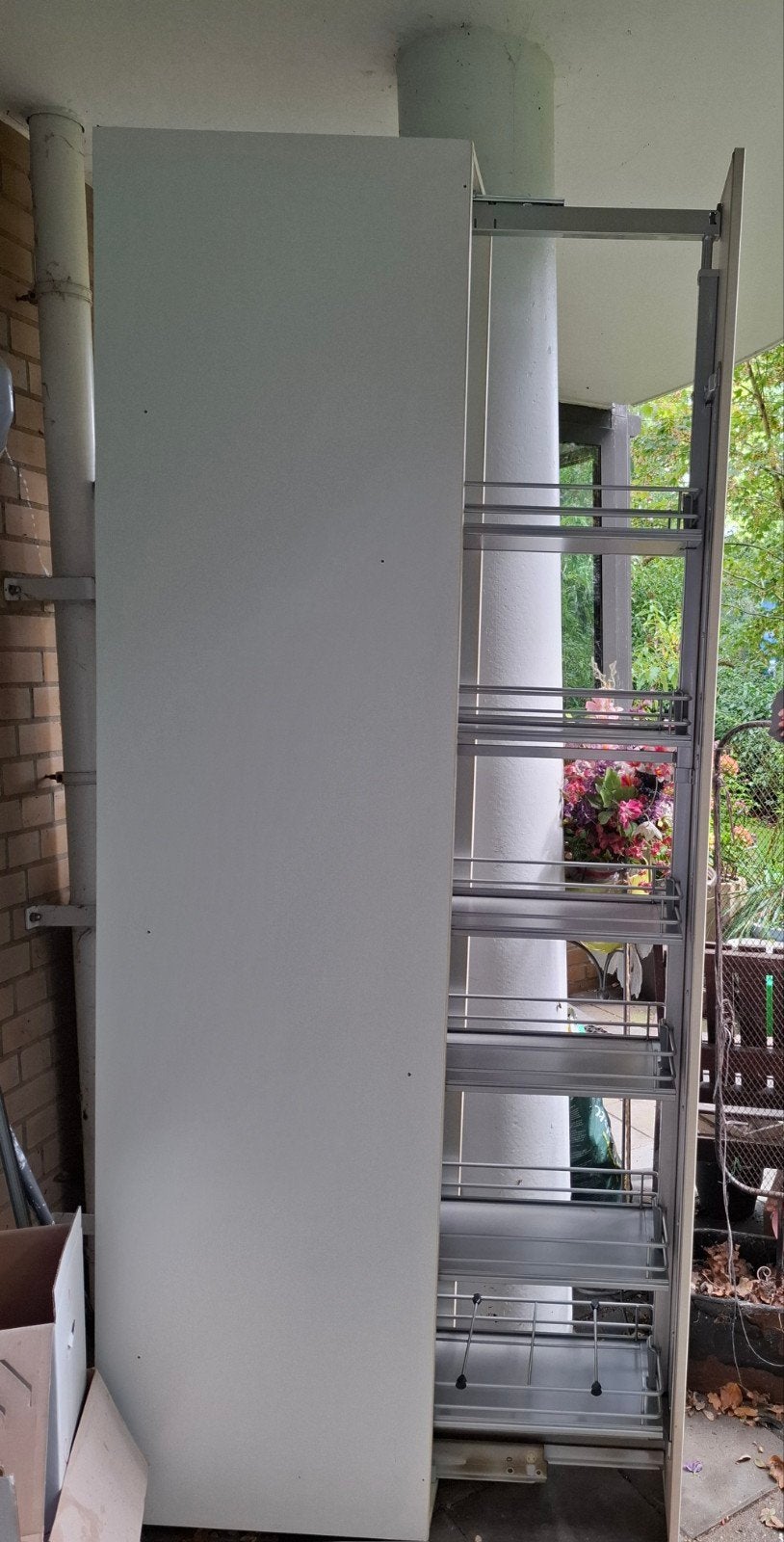 Apothekerskast.GRATIS, Huis en Inrichting, Ophalen, Minder dan 50 cm, Gebruikt, 200 cm of meer