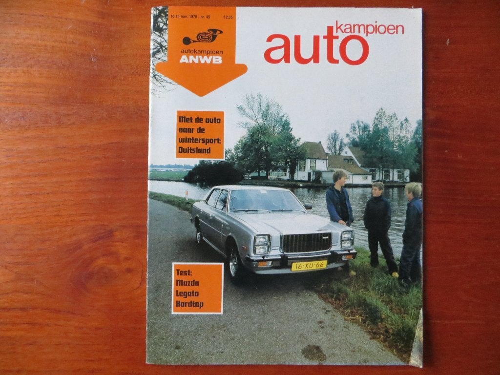 Autokampioen 45 1978 Mazda Legato Chrysler USA modellen, Ophalen of Verzenden, Nieuw, Mazda