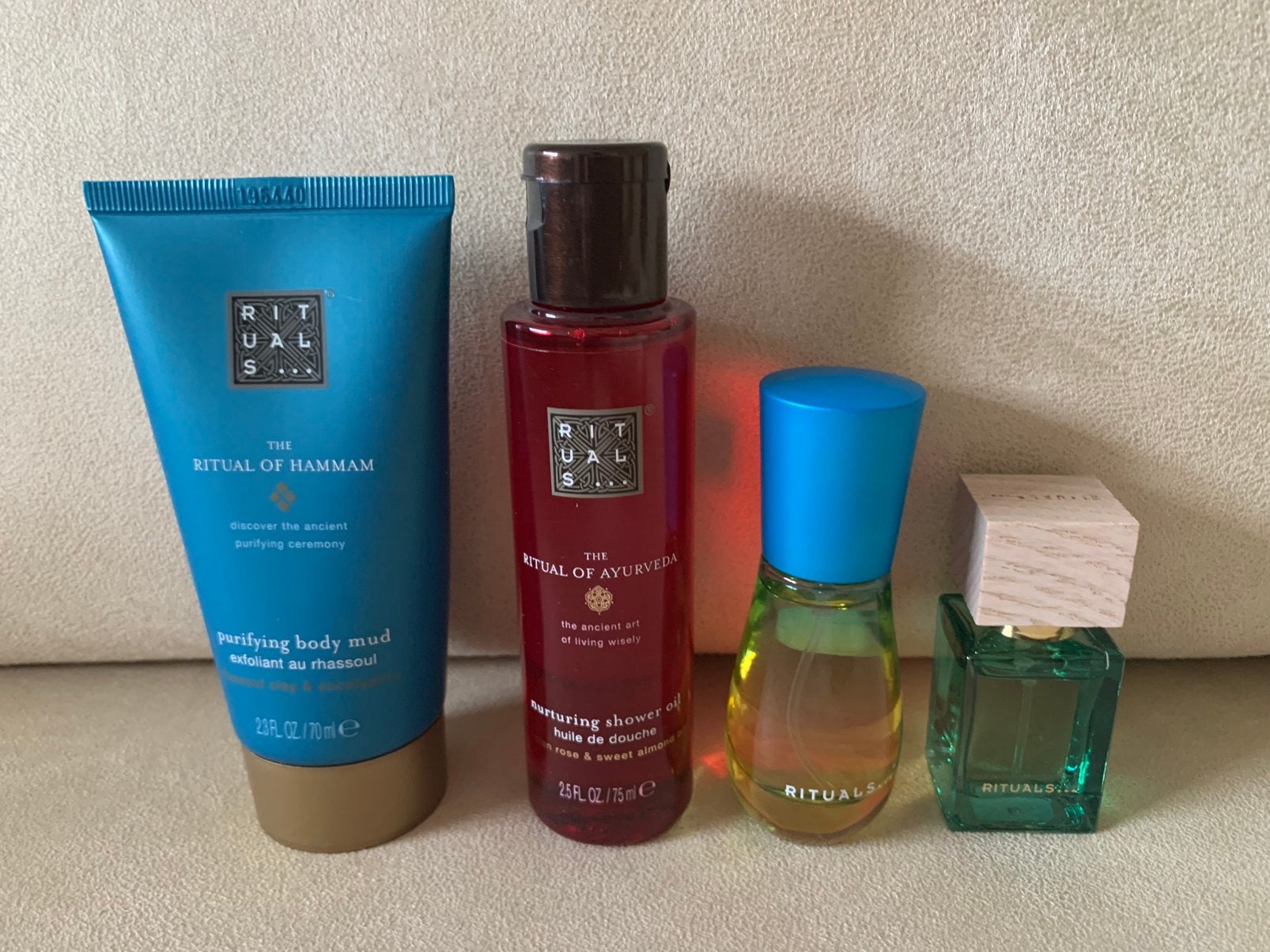 4 stuks Rituals, Ophalen of Verzenden, Zo goed als nieuw, Bad & Douche