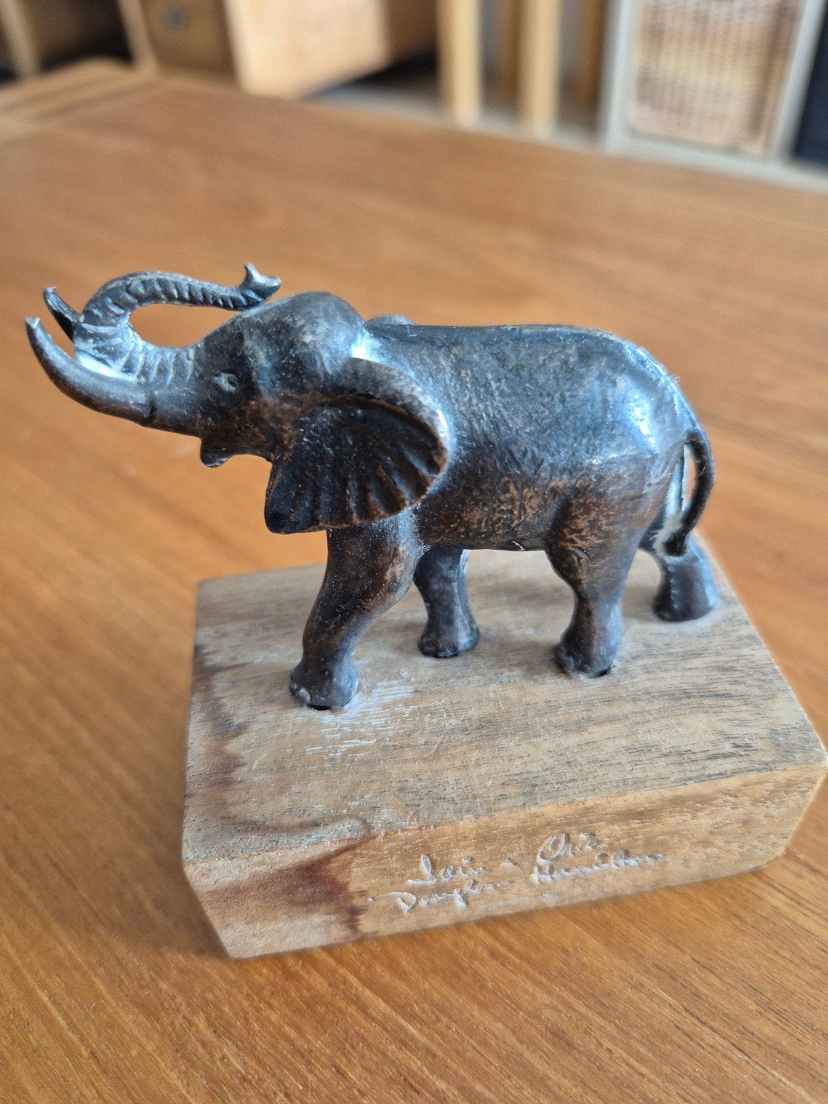 WNF Olifant Beeldje - Wereld Natuur Fonds, Ophalen of Verzenden, Gebruikt, Wild dier, Beeldje of Figuurtje