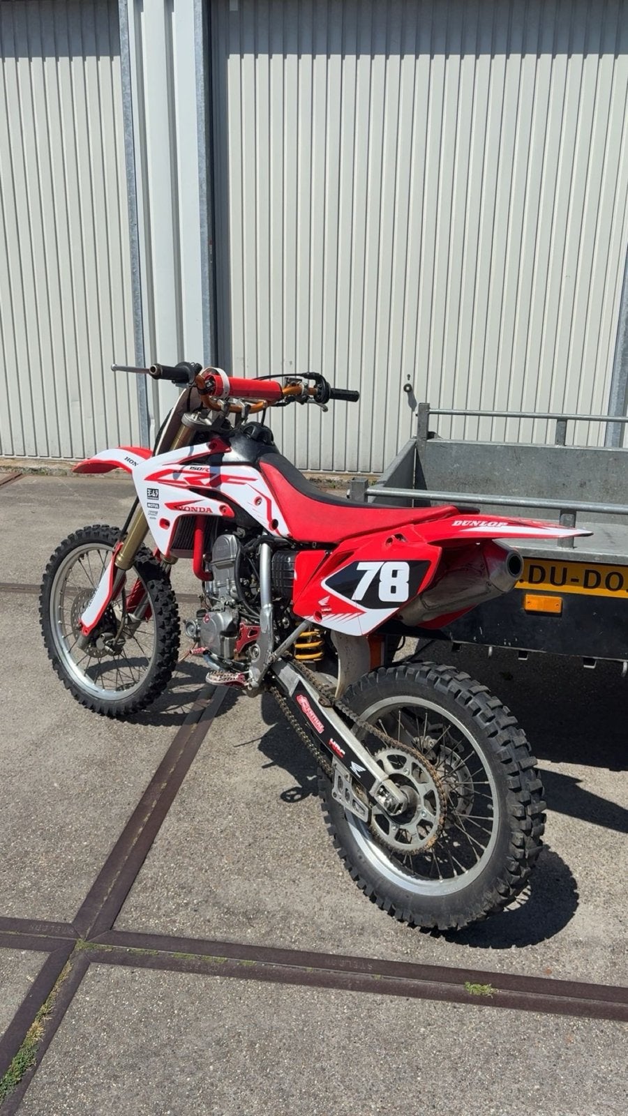 Honda CRF 150R Crossmotor - Klaar voor het circuit!, Ophalen