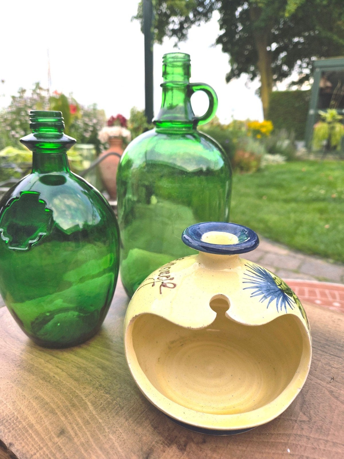 Portugese handbeschilderde pot 🌼, Ophalen of Verzenden