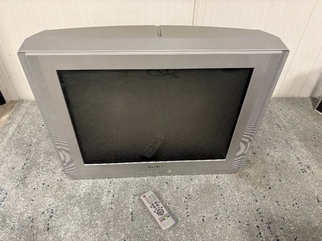Samsung 29 inch CRT tv + remote jaren 2000, Audio, Tv en Foto, Vintage Televisies, Ophalen of Verzenden, Gebruikt, 60 tot 80 cm