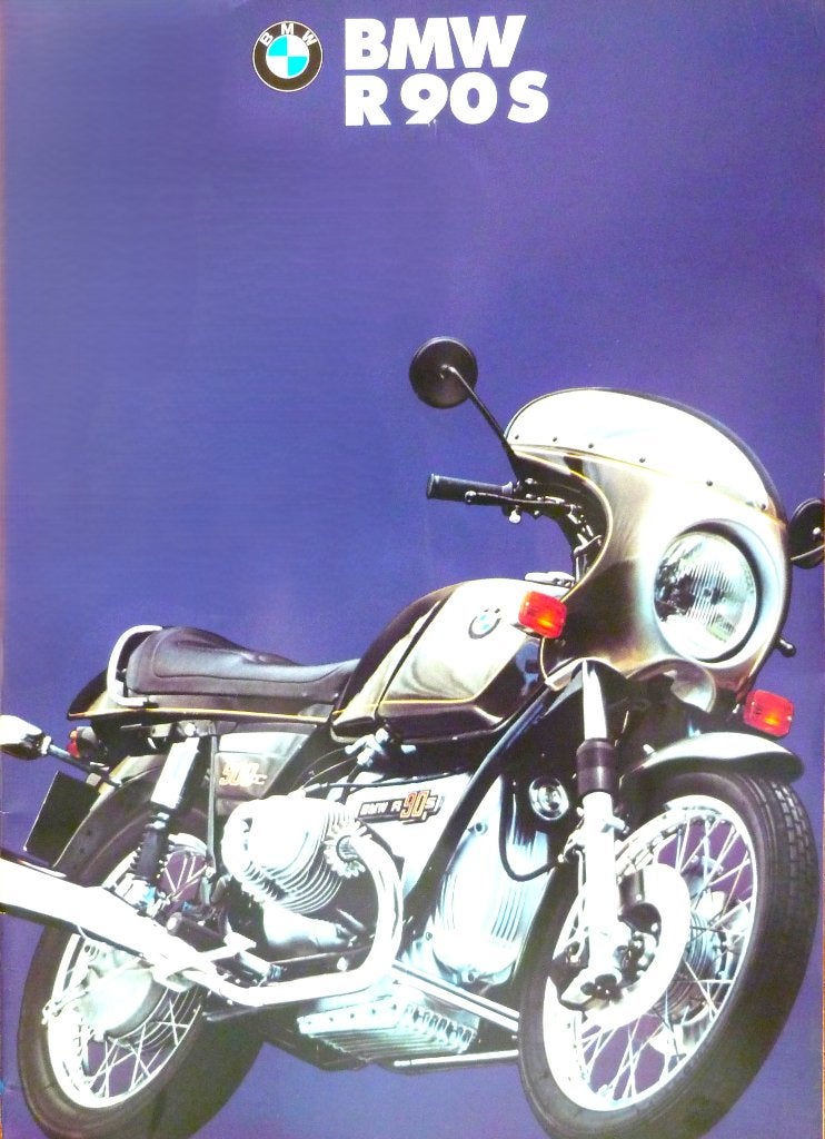 Folder BMW R90 S 02/ 1974, Ophalen of Verzenden, BMW