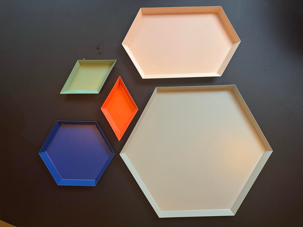 Hay Kaleido - set van 5 (nieuw), Huis en Inrichting, Overige materialen, Schaal, Nieuw, Ophalen of Verzenden