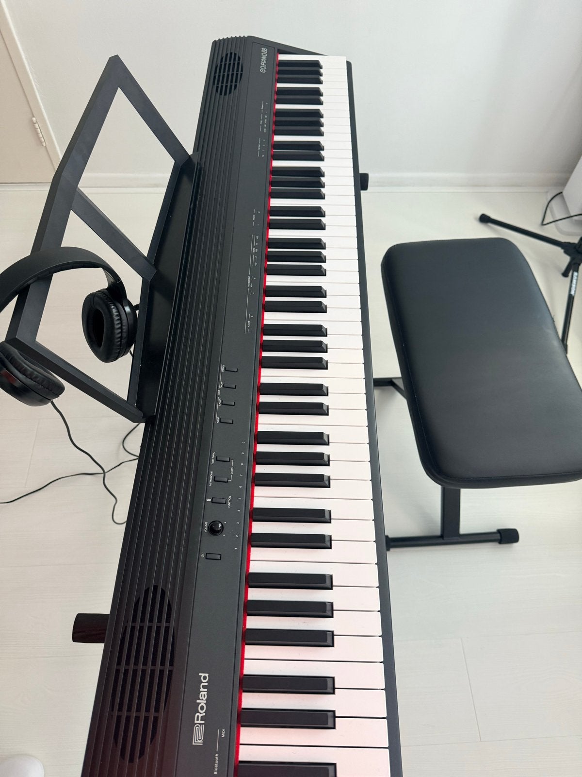 Roland GO:PIANO88 digitale piano met accessoires, Muziek en Instrumenten, Ophalen, Gebruikt