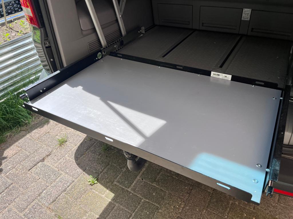 Busboxx Schuiflade 650mm T5/T6/T6.1 California/Multivan, Ophalen, Gebruikt
