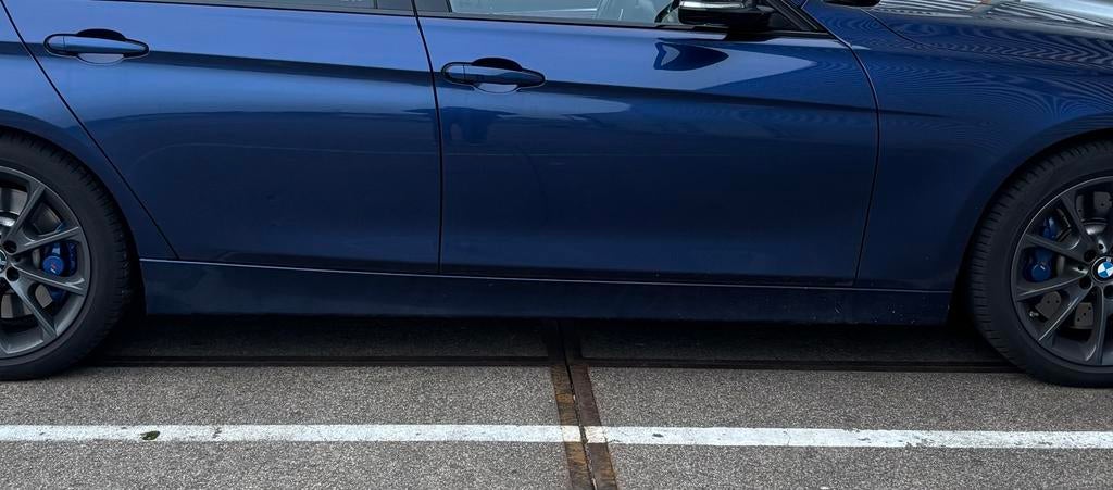 BMW f30 f31 sideskirts dorpellijsten links rechts c10 netjes, Ophalen, Gebruikt, BMW