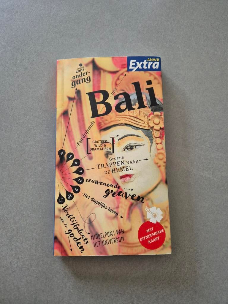 ANWB Extra Bali Reisgids met uitneembare kaart, Boeken, Onbekend, Nieuw, Ophalen of Verzenden, Reisgids of -boek