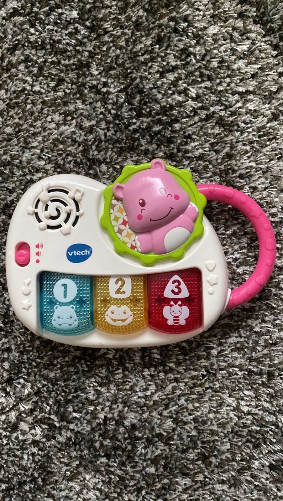 VTech Baby Speelgoed Piano met Geluid en Licht, Ophalen of Verzenden, Gebruikt, Overige typen, Met licht