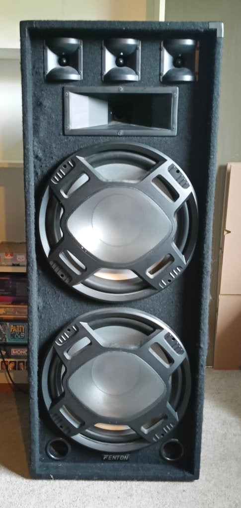 Complete karaoke set met speakers, Audio, Tv en Foto, Ophalen, Gebruikt, Complete set