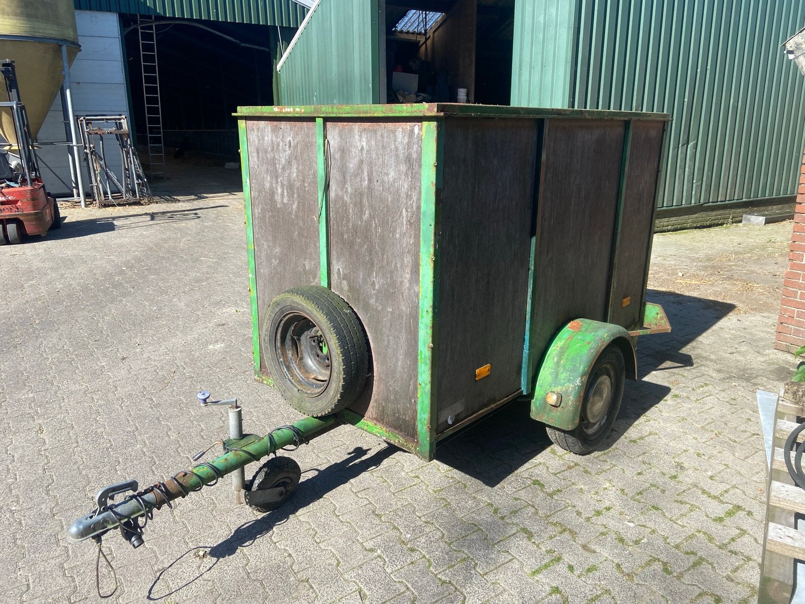 Hapert dichte Aanhangwagen, Auto diversen, Ophalen of Verzenden, Gebruikt