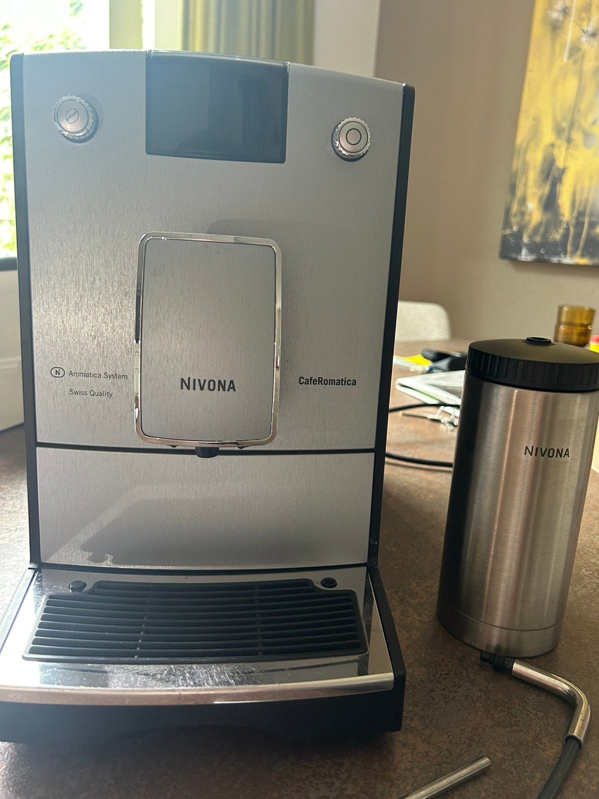 Nivona Cafe Romantica, Ophalen, Zo goed als nieuw, Koffiemachine