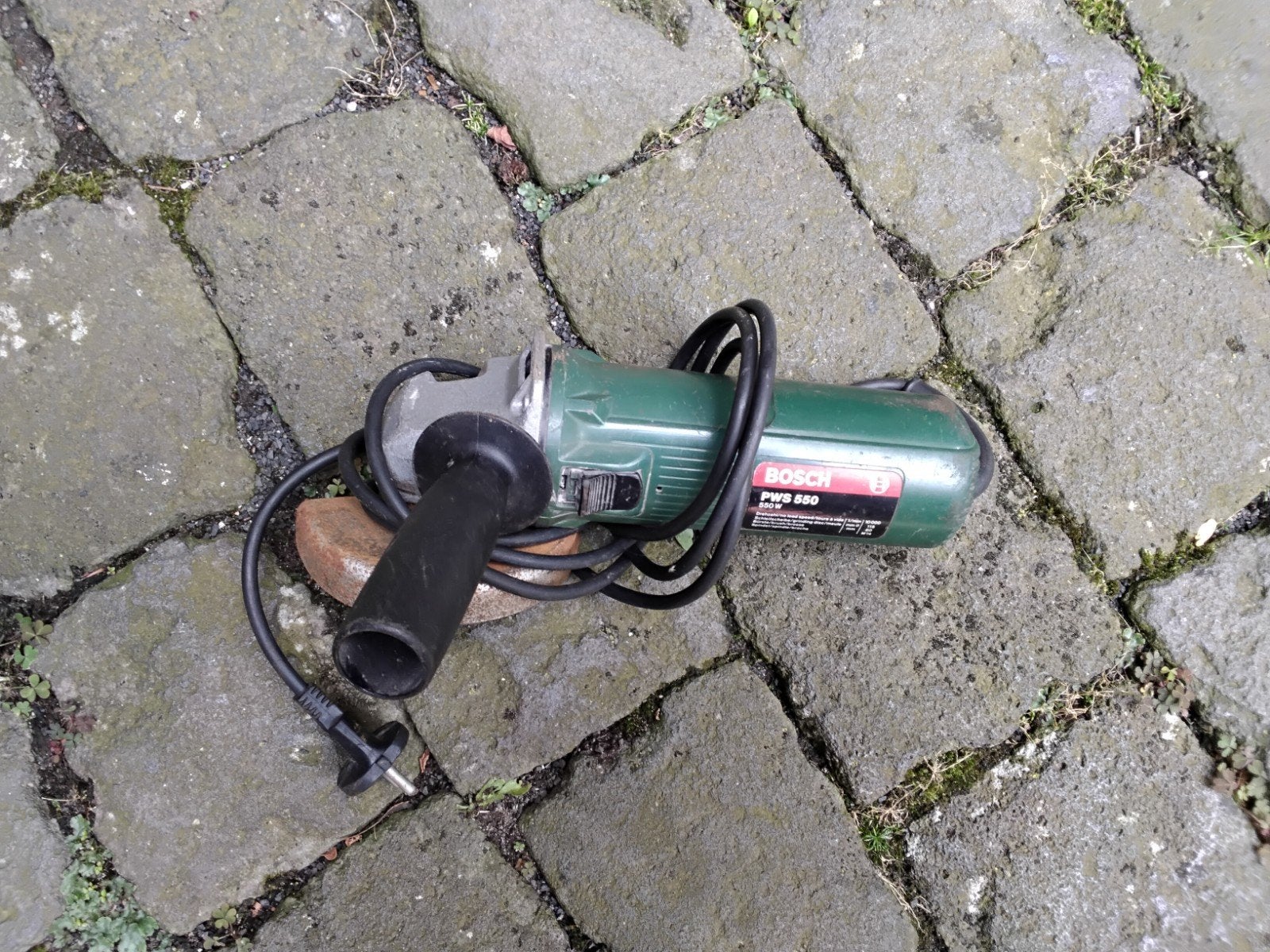 Bosch PWS 650 Haakse Slijpmachine, Ophalen of Verzenden, Gebruikt, Minder dan 700 watt, Haakse handslijpmachine