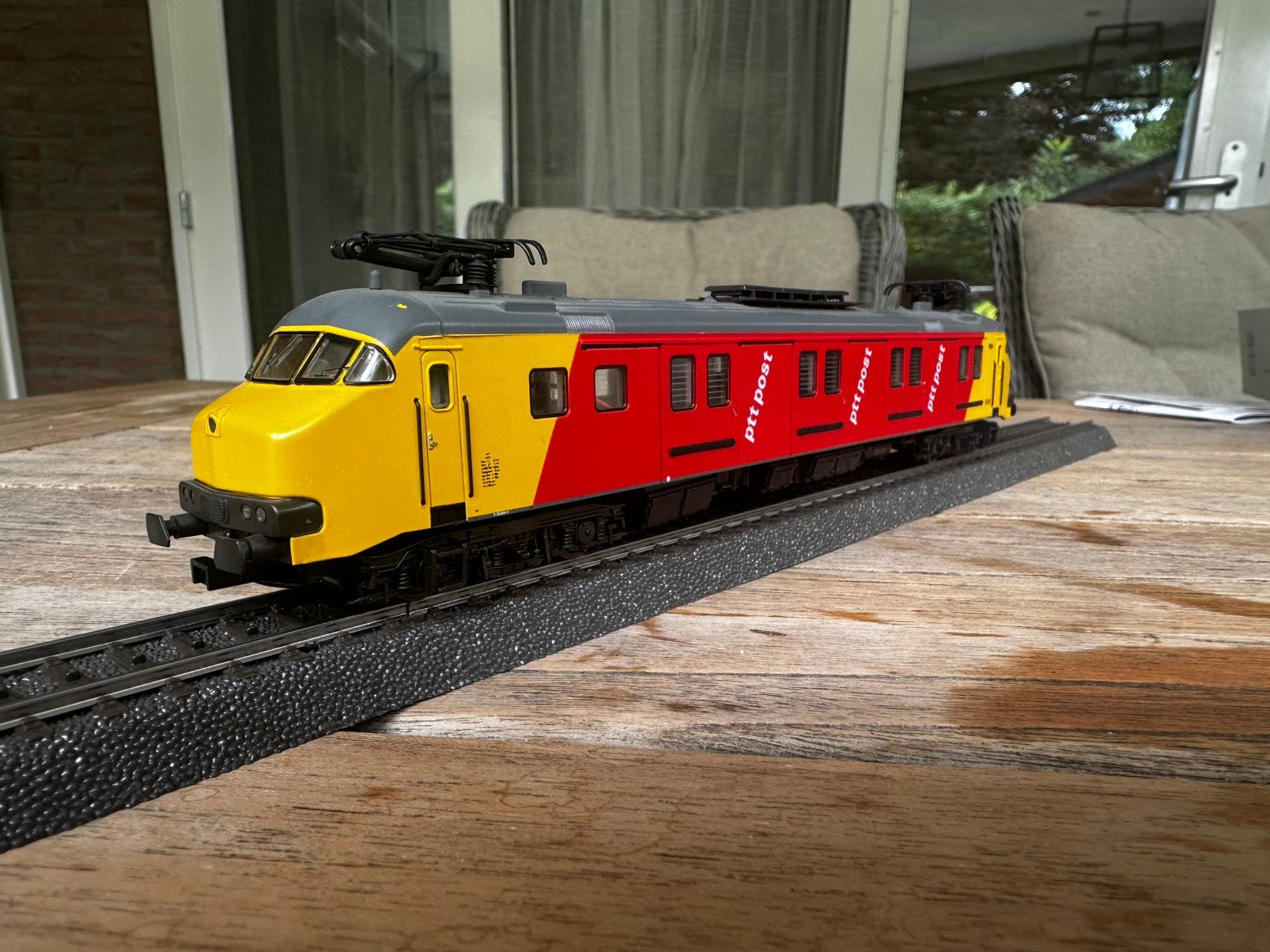 Märklin Motorpost 3389 PTT Post - Zeldzaam model, Wisselstroom, Locomotief, Ophalen of Verzenden, Zo goed als nieuw