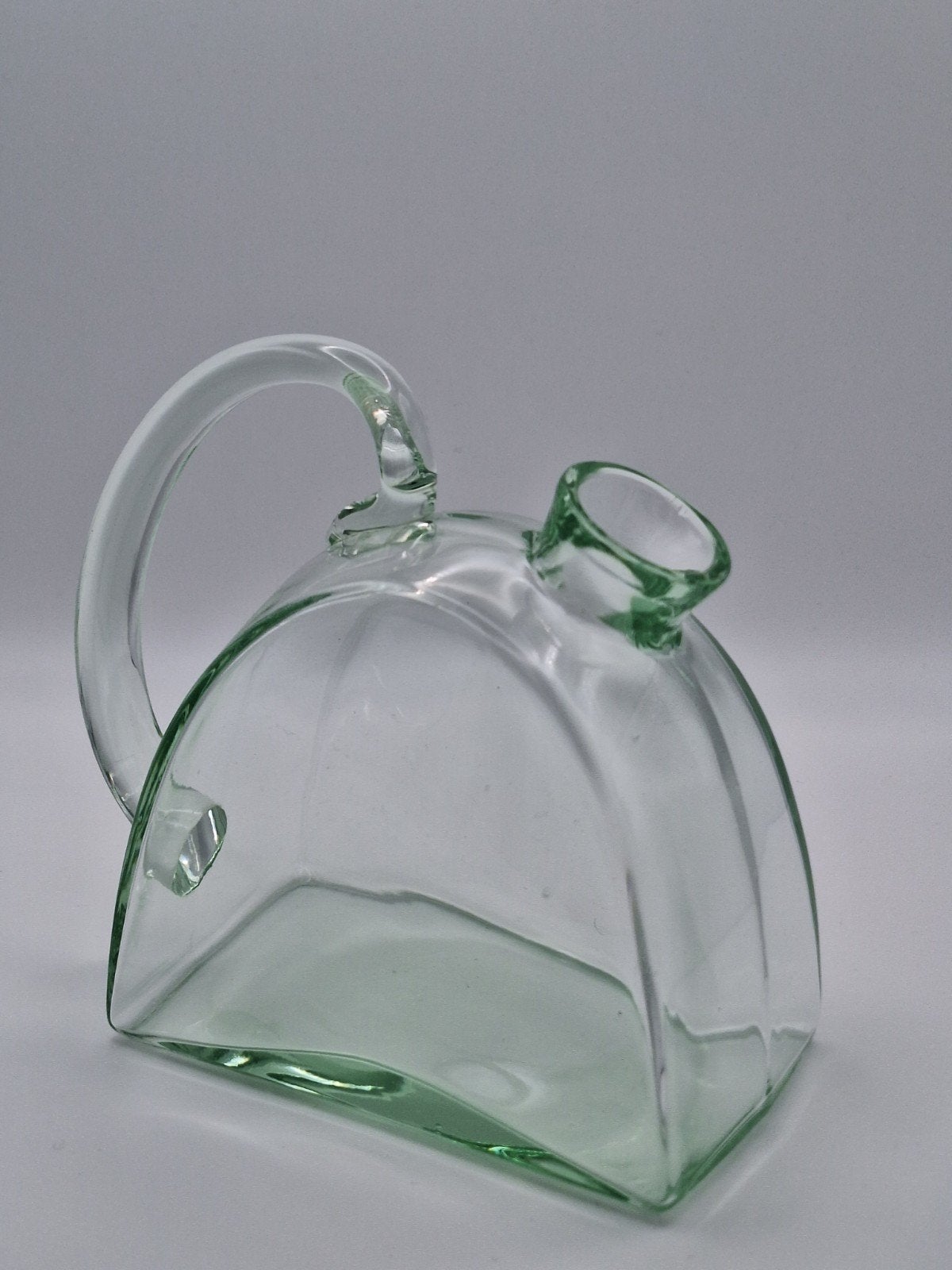 Art Deco Uranium Glas Karaf - Uniek en Stijlvol, Ophalen