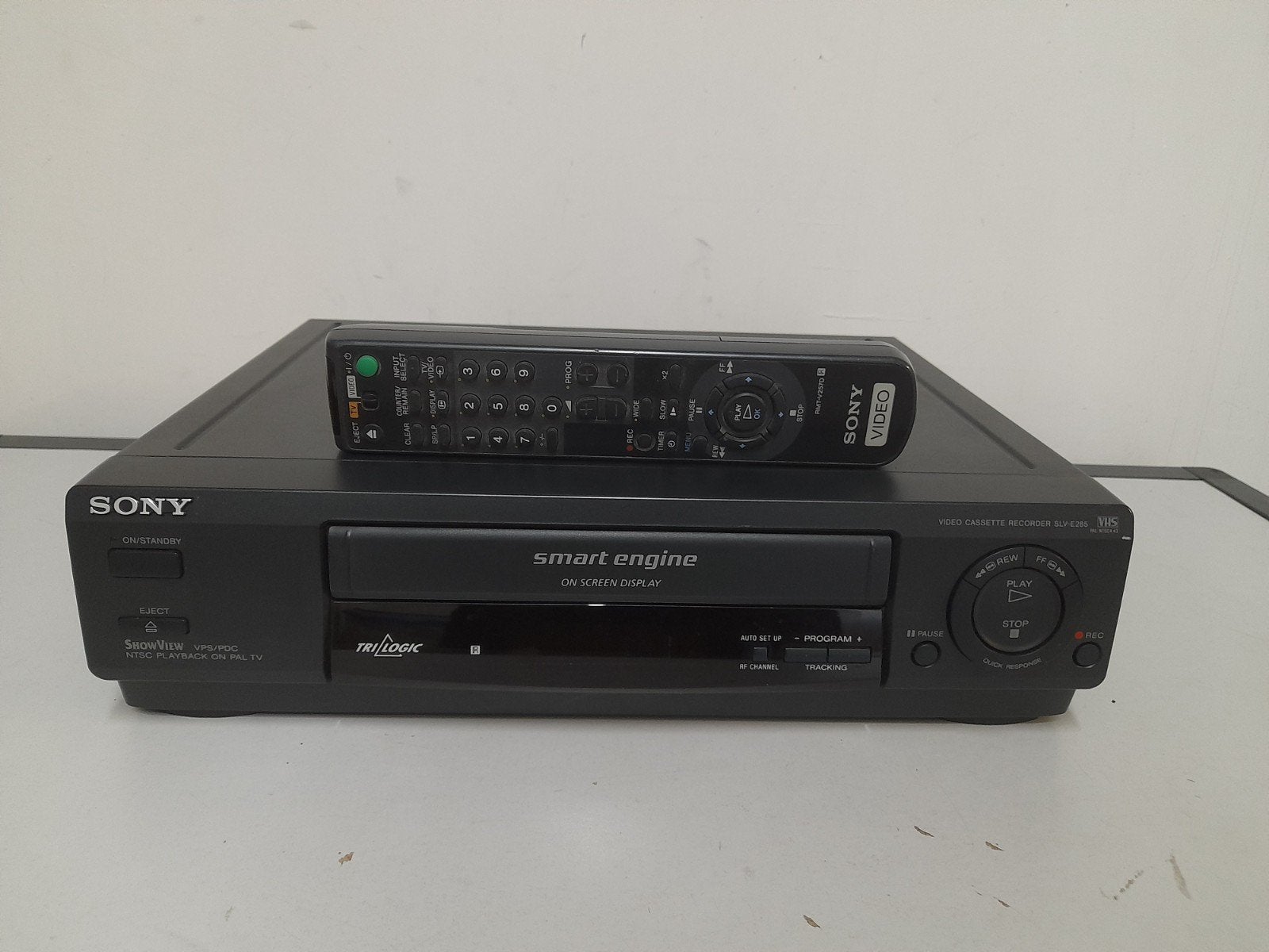 Sony videorecorder SLV-E285, Audio, Tv en Foto, Ophalen of Verzenden, Gebruikt, VHS-speler of -recorder