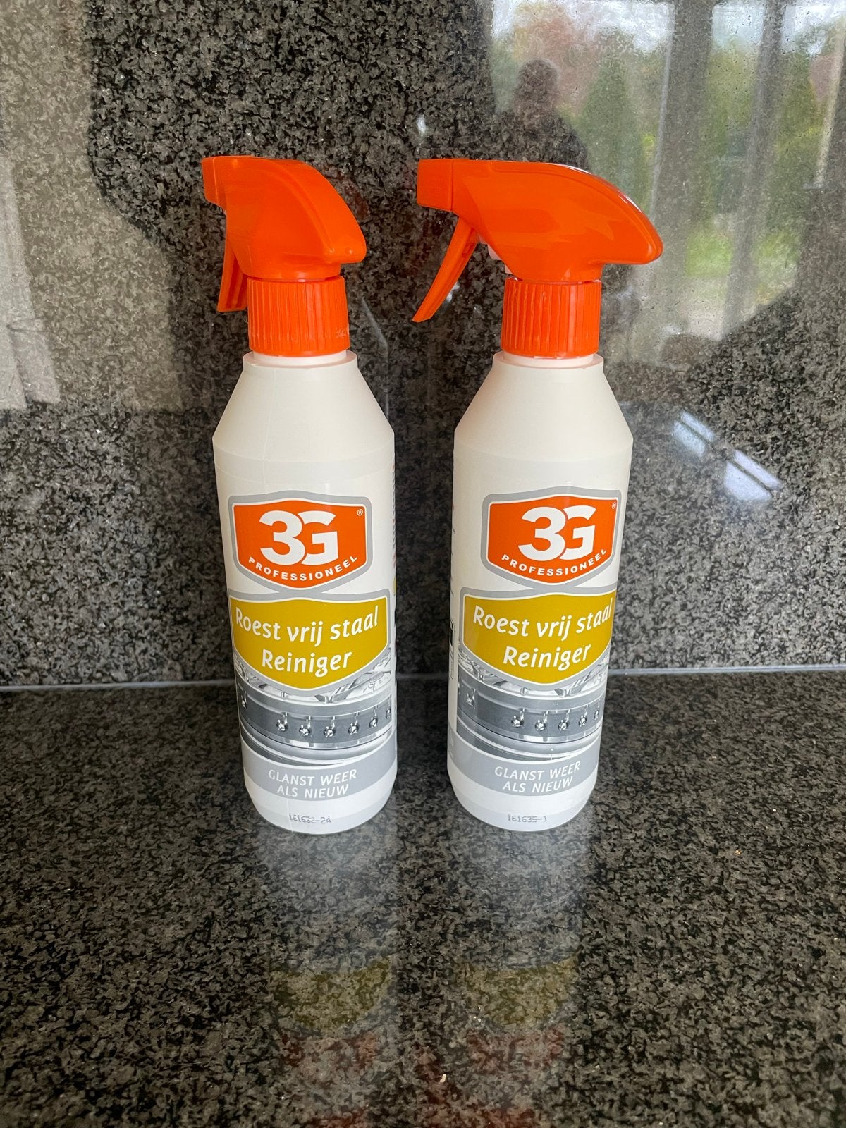 3G Professioneel Roestvrij Staal Reiniger - 2 flessen, Ophalen of Verzenden, Schoonmaakmiddel