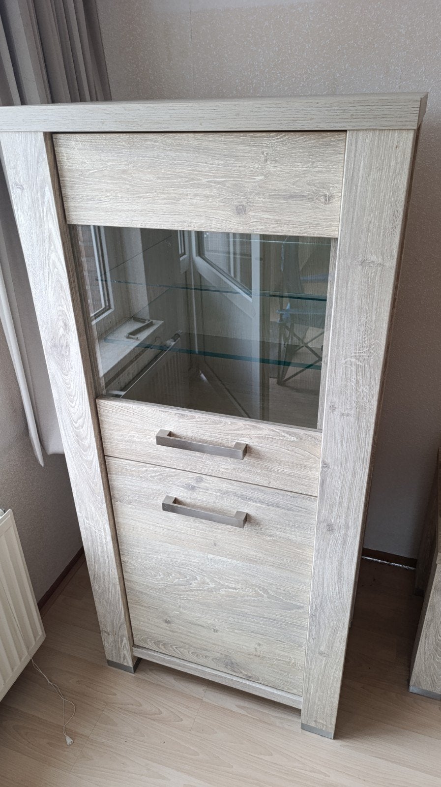 Lamulux Vitrinekast / Opbergkast - Nieuwstaat, Ophalen, 100 tot 150 cm, Overige houtsoorten, 50 tot 100 cm