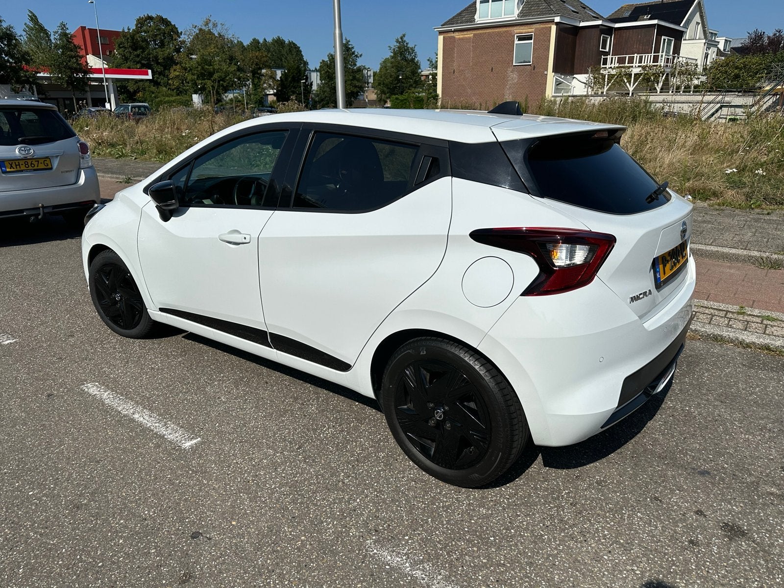 Nissan Micra 1.0 N-design uit 2022, Auto's, Nissan, Voorwielaandrijving, 40 €/maand, 4 cilinders, Wit