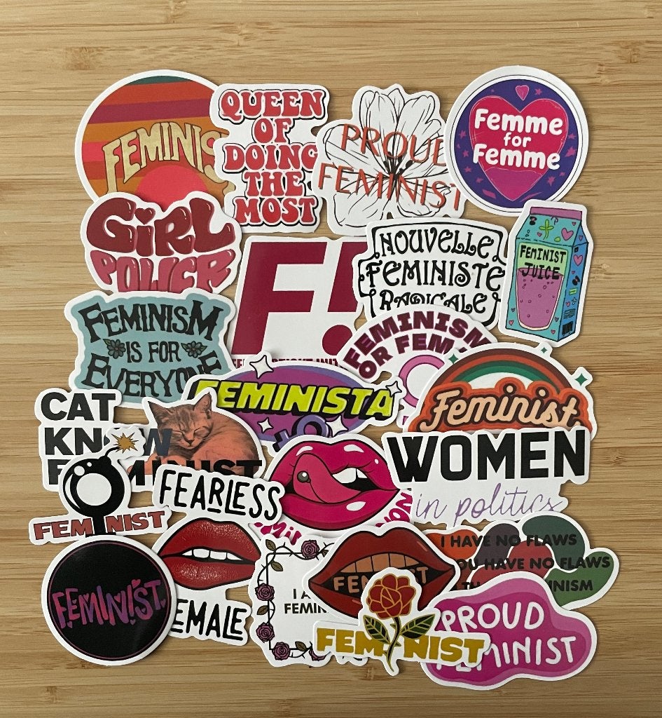 Feminist thema stickers, Verzenden, Nieuw, Meerdere stickers