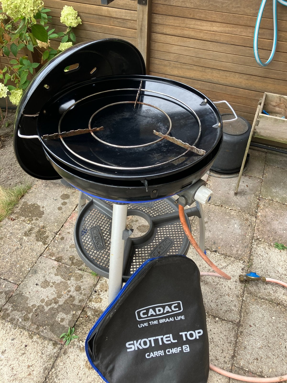 Cadac Carri Chef 2 Skottelbraai met Skottel Top, Ophalen, Gebruikt