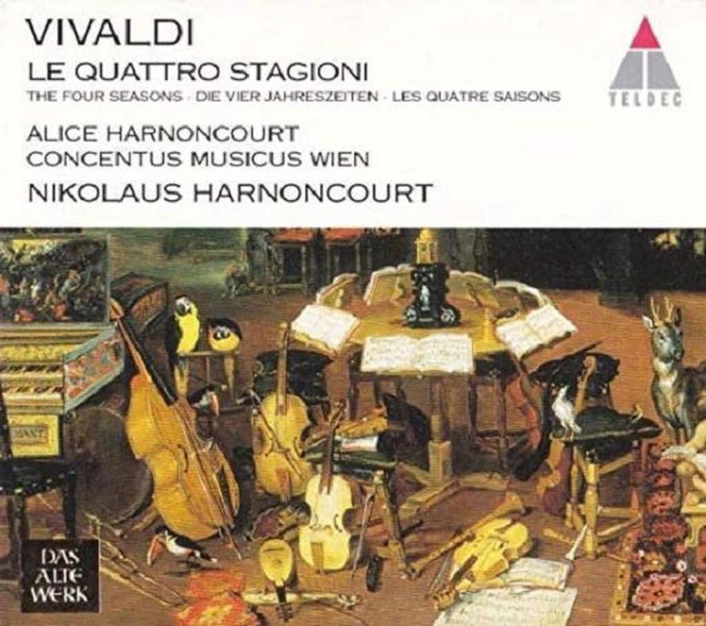 vivaldi le quattro stagioni harnoncourt, Verzenden, Barok, Zo goed als nieuw, Overige typen