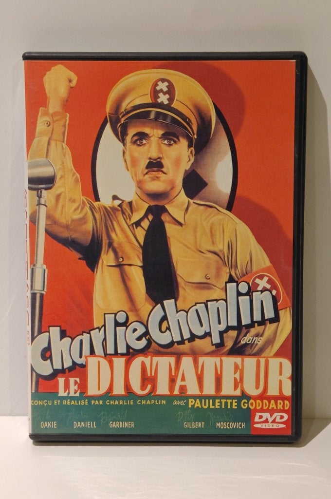 Charlie Chaplin Dictateur The Great Dictator 1940 DVD police, Cd's en Dvd's, Alle leeftijden, Ophalen of Verzenden, Zo goed als nieuw