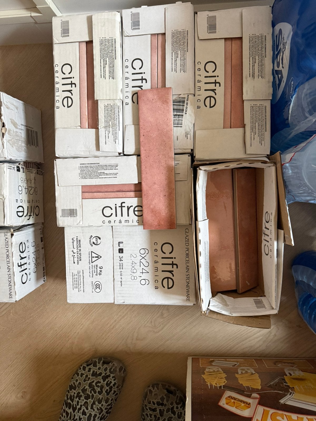 Tegels restant, Ophalen, Minder dan 20 cm, Zo goed als nieuw, 20 tot 40 cm