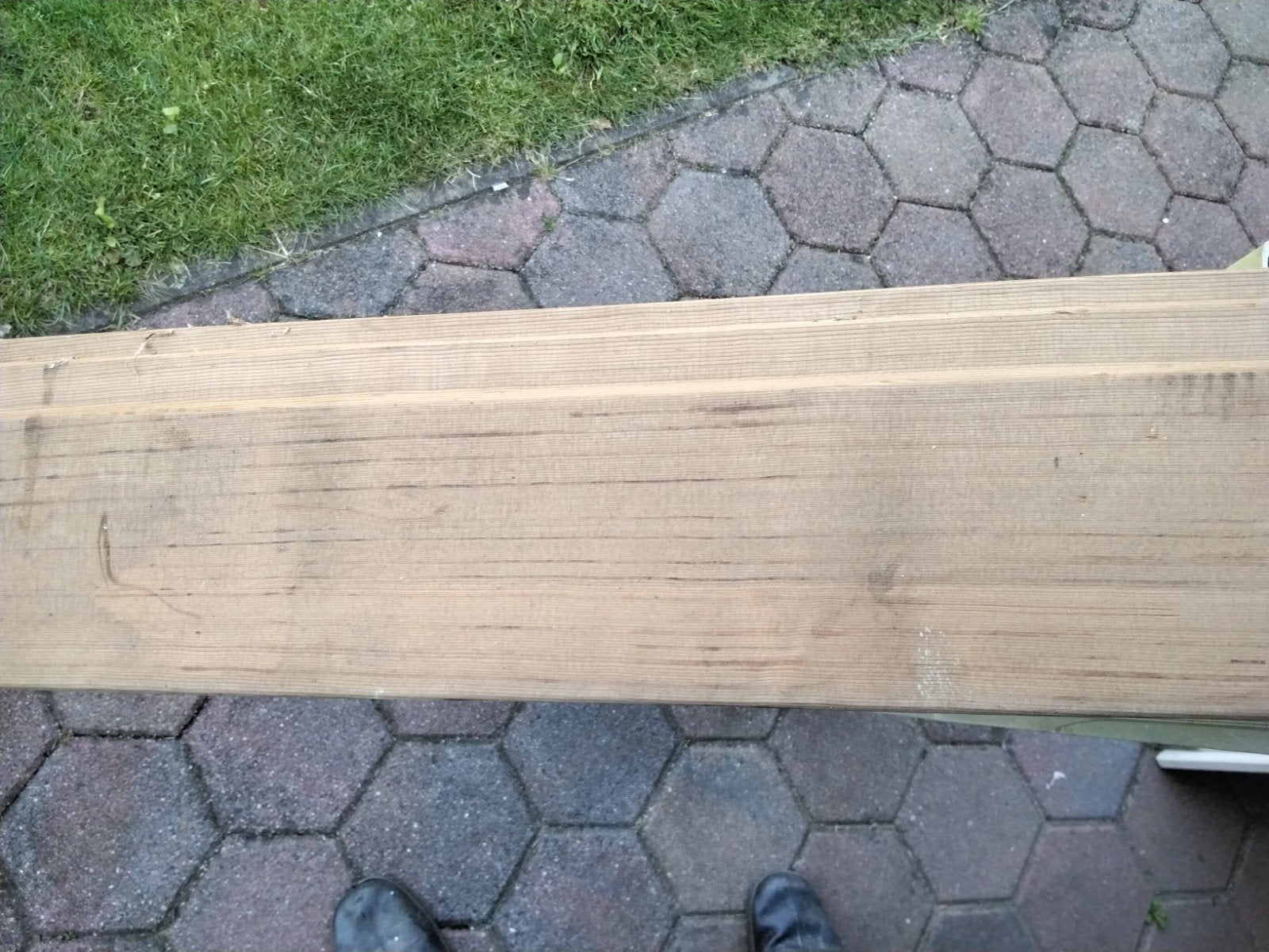 western red cedar rabbat, Ophalen, Minder dan 25 mm, Nieuw, Plank