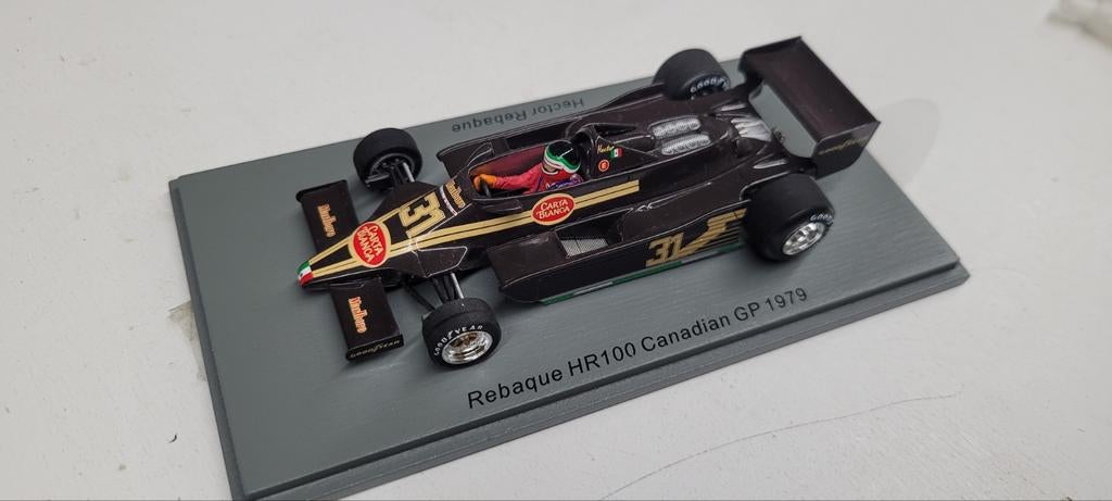 Spark Rebaque HR100 Canadian GP 1979 Hector Rebaque, Hobby en Vrije tijd, Modelauto's | 1:43, Zo goed als nieuw, Auto, Overige merken