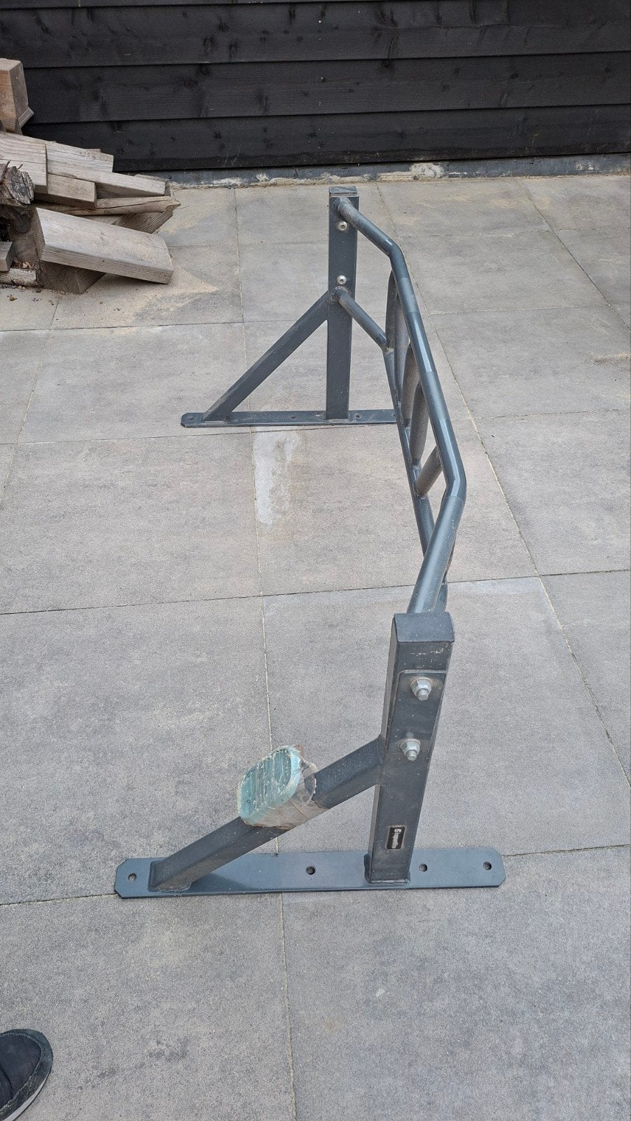 optrek toestel, chin-up rek., Sport en Fitness, Ophalen, Zo goed als nieuw, Rug, Overige typen
