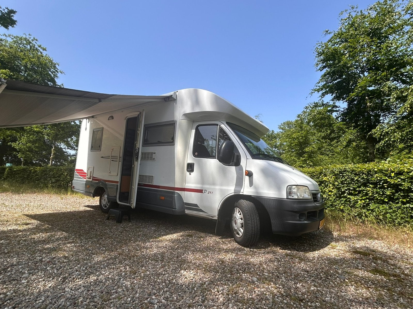 Home-Car P591 Fiat Ducato 2.8 JTD 128 PK | 2004, Caravans en Kamperen, Campers, Particulier, Half-integraal, Fiat, Tot en met 4