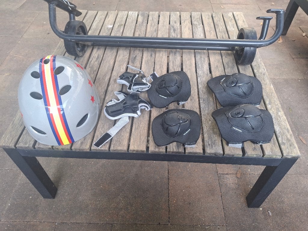 Valbeschermers, step of skate, Ophalen of Verzenden, Gewone step