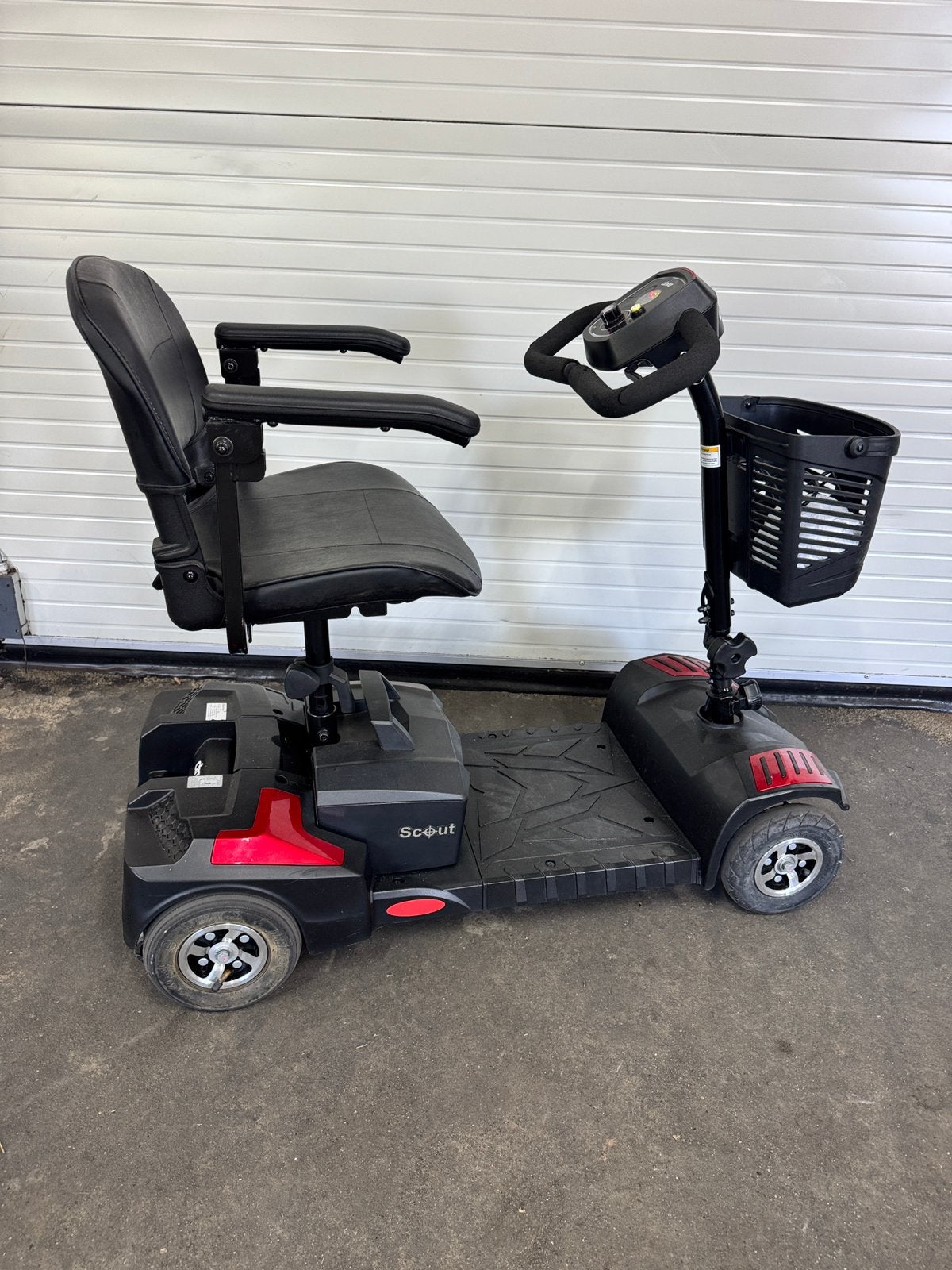 Goede Drive Scout opvouwbare scootmobiel, Ophalen, 10 km/u of minder, 15 km of minder, Gebruikt