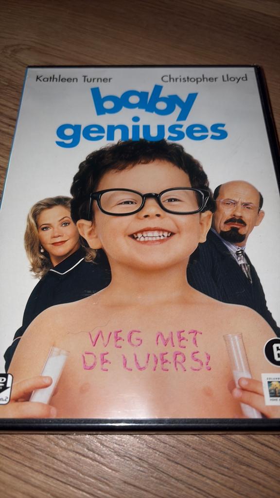 Baby Geniuses met Katheen Turner en Christopher Lloyd., Vanaf 16 jaar, Ophalen of Verzenden, Zo goed als nieuw, Actiekomedie