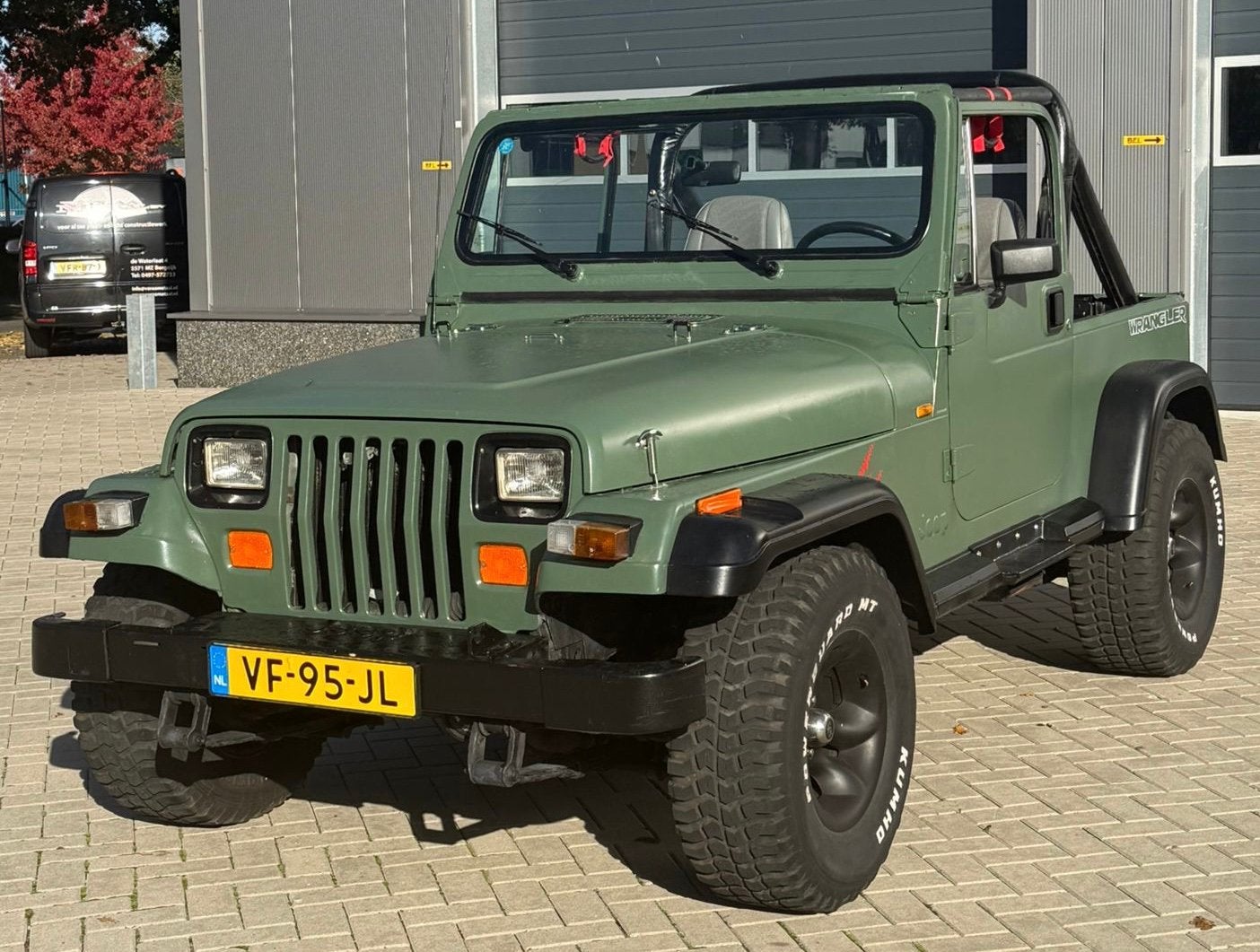 ‼️JEEP WRANGLER YJ 2.5 4WD BJ1989 GROEN HARDTOP SOFTTOP‼️