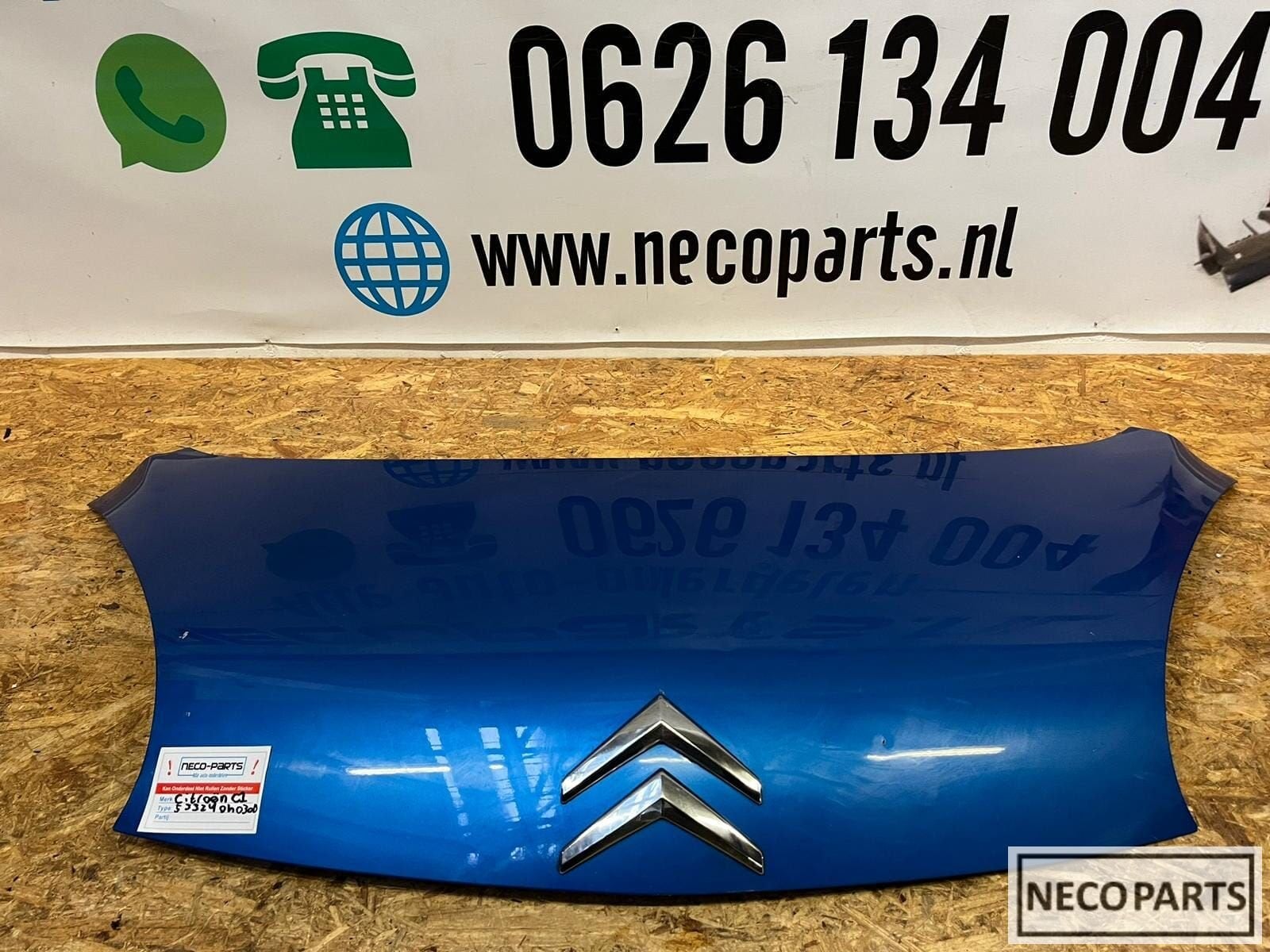 CITROËN C1 MOTORKAP ORIGINEEL, Gebruikt, -, Ophalen of Verzenden, Achter