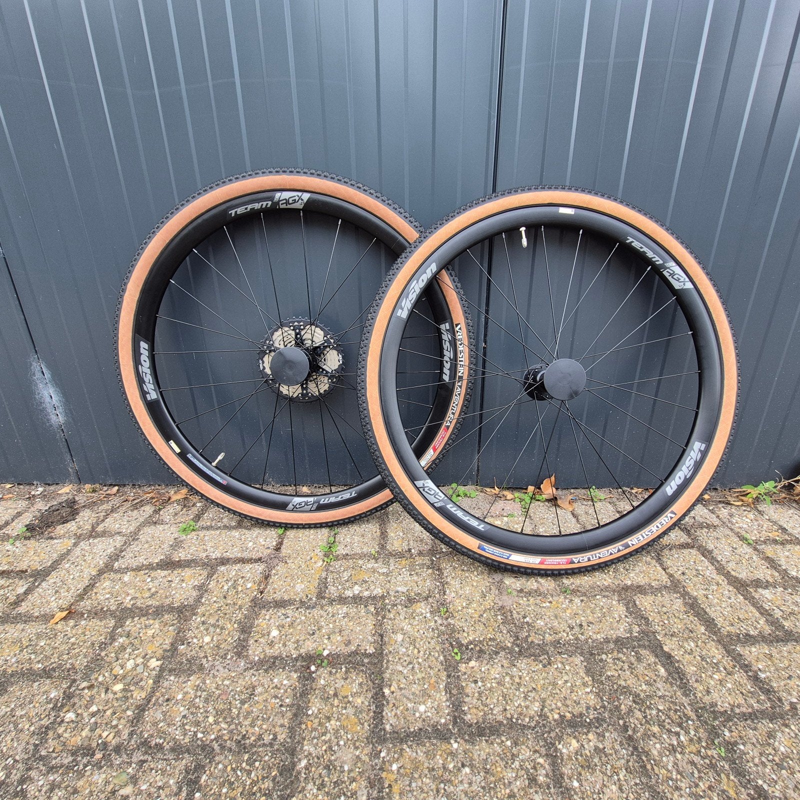 Vision Team AGX Gravel Wielset met Vredestein Aventura Bande, Zo goed als nieuw, Gravelbike, Vision, Aluminium