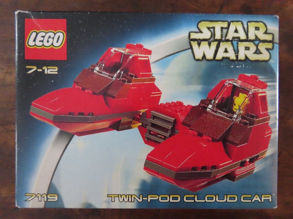 Lego - Star wars Twin-pod cloud car (7119), Gebruikt, Star Wars, Lego, Ophalen of Verzenden