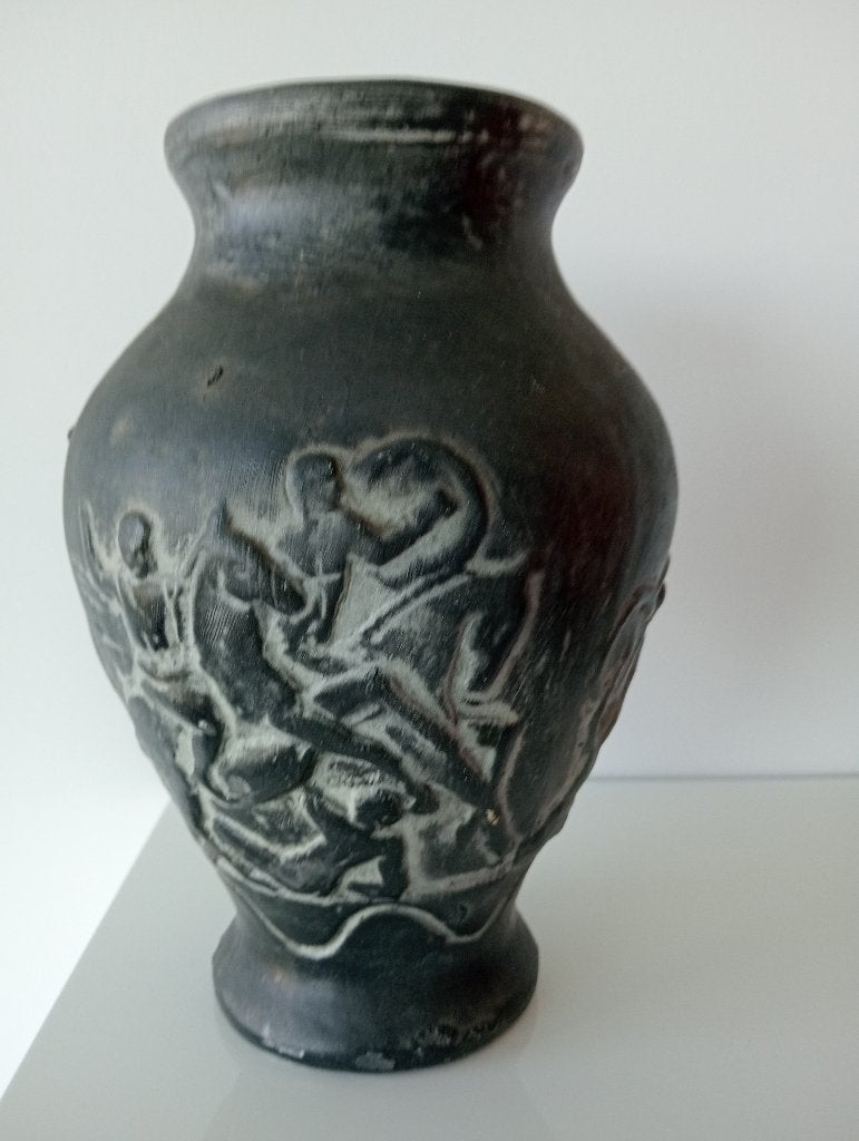 Amphora terracotta vaas ca.22x16cm, Ophalen