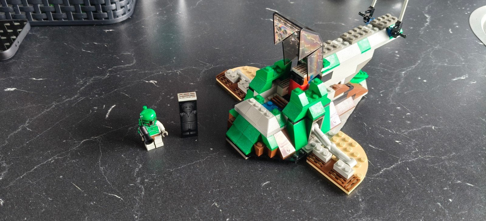 Lego Star Wars Boba Fett's Starship (7144), Kinderen en Baby's, Speelgoed | Duplo en Lego, Gebruikt, Star Wars, Lego, Ophalen of Verzenden
